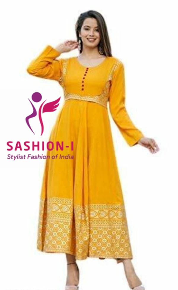 Yellow Trending Kurta Zari Work with Pink Rayon Dupatta - Yellow with Pink Dupatta